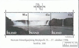 Island Block19 (kompl.Ausg.) Postfrisch 1996 Briefmarkenausstellung - Blokken & Velletjes