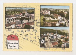 Yonne - 89 - Quarre  Les Tombes , Multi Vues ,  Borne ..en 1966 - Quarre Les Tombes