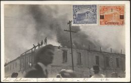 SAN SALVADOR - Incendie Du Penitencier - 25 Juin 1920 - Carte Photo - El Salvador