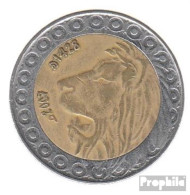 Algerien KM-Nr. : 125 2007 Sehr Schön Bimetall Sehr Schön 2007 20 Dinars Löwe - Algérie