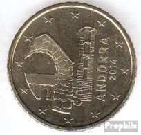 Andorra AND 6 2014 Stgl./unzirkuliert Stgl./unzirkuliert 2014 50 Cent Kursmünze - Andorre