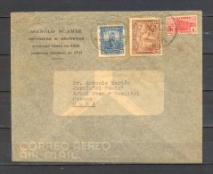 1941 COLOMBIA, SOBRE COMERCIAL CIRCULADO DE BOGOTÁ A LA HABANA EN CUBA, AL DORSO LLEGADA - Colombia