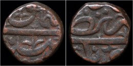 India Deccan Maharashtra Sultan Of Ahmednagar Burhan Nizam Shah III Copper Paisa - Indische Münzen
