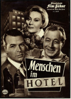 Illustrierte Film-Bühne  -  "Menschen Im Hotel" -  Mit Heinz Rühmann  -  Filmprogramm Nr. 04929 Von Ca. 1959 - Revistas