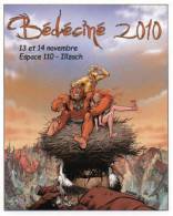 BEDECINE 2010 ILLZACH MOURIER Autocollant Adhésif  TROLLS DE TROY Rare Dernier Exmplaire - Aufkleber