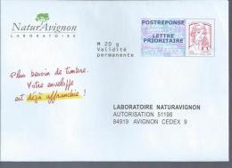 PAP Ciappa-Kawena: Laboratoire Naturavignon (13P461 Au Verso) - Prêts-à-poster: Réponse /Ciappa-Kavena