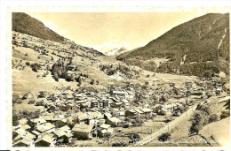 VS Valais. Orsières. Le Village D'Orsières Et L'entrée De La Vallée Du Saint Bernard. - Orsières