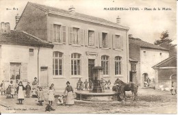 54 - MAIZIERES LES TOUL,  PLACE DE LA MAIRIE (ECRITE) - Unclassified