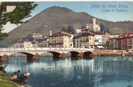 2825/A/FP/15 -  PONTE TRESA (SVIZZERA) - Panorama - Ponte Tresa