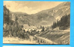 SA220, Viaduc De Mont-Roc Et Le Col De Balme, Trient, Frontière Avec La Haute-Savoie, J. J. 7982, Non Circulée - Trient