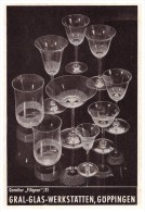 Original Werbung - 1941 - Gral-Glas-Werkstätten In Göppingen , Glas , Gläser !!! - Verre & Cristal