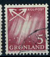 1963 - GROENLANDIA - GREENLAND - GRONLAND - Catg Mi. 48 - Used - (T/AE22022015....) - Gebruikt