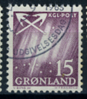 1963 - GROENLANDIA - GREENLAND - GRONLAND - Catg Mi. 51 - Used - (T/AE22022015....) - Gebraucht