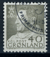 1963 - GROENLANDIA - GREENLAND - GRONLAND - Catg Mi. 55 - Used - (T/AE22022015....) - Used Stamps