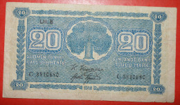 * Litt. B: FINLAND ★ 20 MARKS 1945 (1948)! Kivialho/Aspelund   LOW START ★ NO RESERVE! - Finland