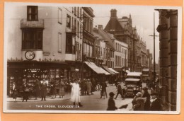 Gloucester The Cross Old Postcard - Gloucester