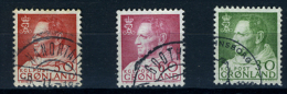 1965/68 - GROENLANDIA - GREENLAND - GRONLAND - Catg Mi. 65+69+71 - Used - (T/AE22022015....) - Used Stamps