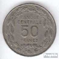 Kamerun KM-Nr. : 13 1960 Sehr Schön Kupfer-Nickel Sehr Schön 1960 50 Francs Antilopen - Camerun