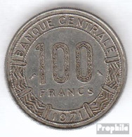 Kamerun KM-Nr. : 15 1971 Sehr Schön Nickel Sehr Schön 1971 100 Francs Antilopen - Camerun