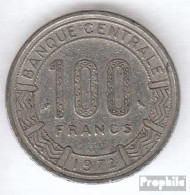 Kamerun KM-Nr. : 16 1972 Sehr Schön Nickel Sehr Schön 1972 100 Francs Antilopen - Kamerun