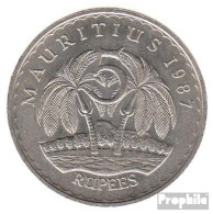 Mauritius KM-Nr. : 56 1991 Sehr Schön Kupfer-Nickel Sehr Schön 1991 5 Rupien Ramgoolam - Mauritius
