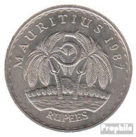 Mauritius KM-Nr. : 56 1992 Sehr Schön Kupfer-Nickel Sehr Schön 1992 5 Rupien Ramgoolam - Maurice