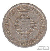 Mosambik KM-Nr. : 78 1952 Sehr Schön Kupfer-Nickel Sehr Schön 1952 2 1/2 Escudos Wappen - Mozambique