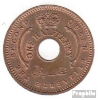 Nigeria KM-Nr. : 1 1959 Stgl./unzirkuliert Bronze Stgl./unzirkuliert 1959 1/2 Penny Elizabeth II. - Nigeria