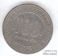 Tschad 2 1971 Stgl./unzirkuliert Nickel Stgl./unzirkuliert 1971 100 Francs Antilopen - Tschad