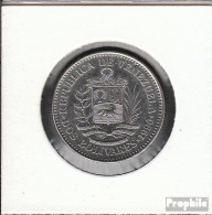 Venezuela KM-Nr. : 43 1990 Vorzüglich Stahl, Nickel Plattiert Vorzüglich 1990 2 Bolivares Wappen - Venezuela