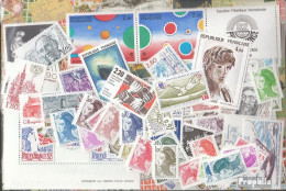 Frankreich 1982 Postfrisch Kompletter Jahrgang In Sauberer Erhaltung - 1980-1989