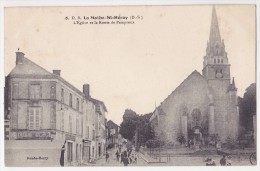 L'Eglise Et La Route De Pamproux - La Mothe Saint Heray