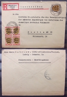 R-Brief Mit 4x Nr. 8 Und 1x Nr. 3 Von ALTENKIRCHEN Westerwald Nach Berlin - Other & Unclassified