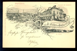 Gruss Aus St. Stefan Am Gratkorn - Papierfabrik / Verlag Hans Schullerbauer / Year 1899 / Old Postcard Circulated - Gratkorn