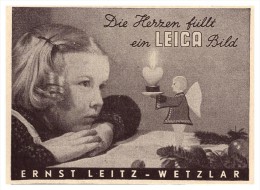 Original Werbung - 1941 - LEICA Camera Von Ernst Leitz In Wetzlar !!! - Fototoestellen