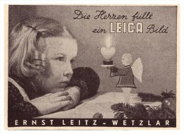 Original Werbung - 1941 - LEICA Camera Von Ernst Leitz In Wetzlar !!! - Cameras