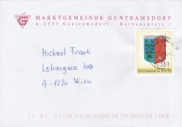 1308j: Personalisierte "Marktgemeinde- Wappen Guntramsdorf" - Persoonlijke Postzegels
