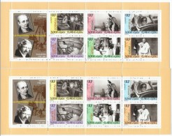 [07] Variété : N° BC3268 Carnet Photographes Français Double-frappe 5 Timbres (Dallay3290Aa Cote 1500 €) +  Normal  ** - Neufs