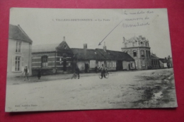 Cp Villers Bretonneux La Poste - Villers Bretonneux