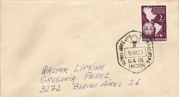 ARGENTINE. Organisation Des Etats Americains (OEA)  Reunion De Buenos Aires 1957  FDC - Briefe U. Dokumente