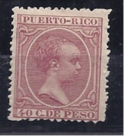 PuertoRico1894: Edifil114mh* - Porto Rico