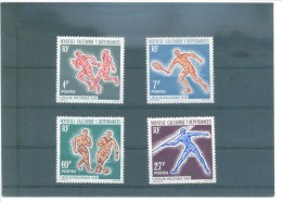 NUEVA CALEDONIA  388/391 (4V) 1963 MICHEL - Unused Stamps