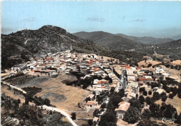 VAR  83  LA GARDE FREINET  VUE GENERALE AERIENNE VERS LA CROIX - La Garde Freinet