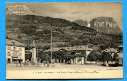 SA241, Sallanches, La Place Charles -Albert Et Pointe D'Areu, J. J. 6485, Non Circulée - Sallanches