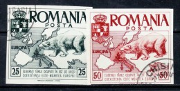 ROMANIA IN EXILE 1958 EUROPA   USED IMPERFORATED - 1958