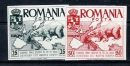 ROMANIA IN EXILE 1958 EUROPA   MNH IMPERFORATED - 1958