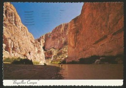 TEXAS Bouquillas Canyon Big Bend National Park 1987 - Big Bend