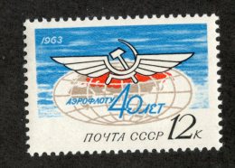 25689  Russia 1963 Mi.#2721 ** Scott #C102  Offers Welcome! - Oblitérés