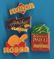 4 PIN'S //  . FLODOR  ** 4 Différents ** - Lots