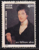 India Used 1997, Sir William Jones, Sanskrit Scholar & Idologist, Born In London, Great Britain, Ancient Language, - Used Stamps